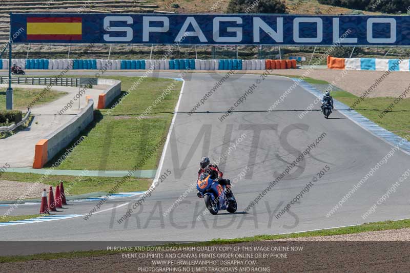 28th to 30th march 2015;Jerez;event digital images;motorbikes;no limits;peter wileman photography;trackday;trackday digital images