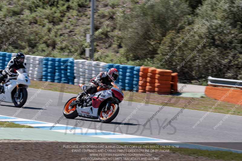 28th to 30th march 2015;Jerez;event digital images;motorbikes;no limits;peter wileman photography;trackday;trackday digital images