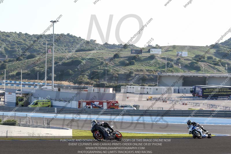 14 to 16th november 2015;Jerez;event digital images;motorbikes;no limits;peter wileman photography;trackday;trackday digital images