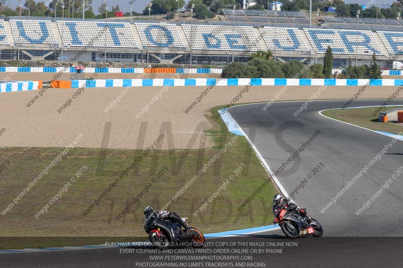 14 to 16th november 2015;Jerez;event digital images;motorbikes;no limits;peter wileman photography;trackday;trackday digital images