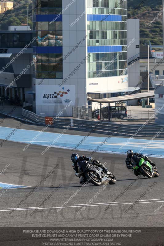 14 to 16th november 2015;Jerez;event digital images;motorbikes;no limits;peter wileman photography;trackday;trackday digital images