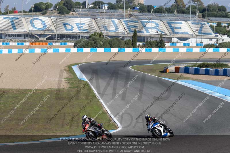 14 to 16th november 2015;Jerez;event digital images;motorbikes;no limits;peter wileman photography;trackday;trackday digital images