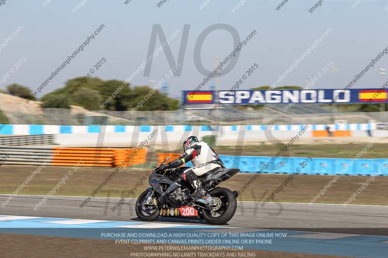 14 to 16th november 2015;Jerez;event digital images;motorbikes;no limits;peter wileman photography;trackday;trackday digital images