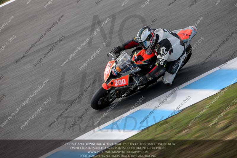 14 to 16th november 2015;Jerez;event digital images;motorbikes;no limits;peter wileman photography;trackday;trackday digital images