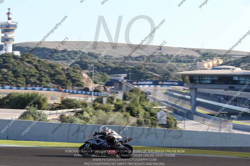 14 to 16th november 2015;Jerez;event digital images;motorbikes;no limits;peter wileman photography;trackday;trackday digital images