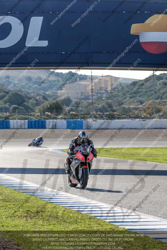 14 to 16th november 2015;Jerez;event digital images;motorbikes;no limits;peter wileman photography;trackday;trackday digital images