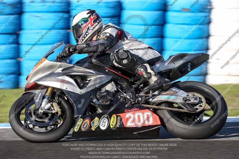 14 to 16th november 2015;Jerez;event digital images;motorbikes;no limits;peter wileman photography;trackday;trackday digital images