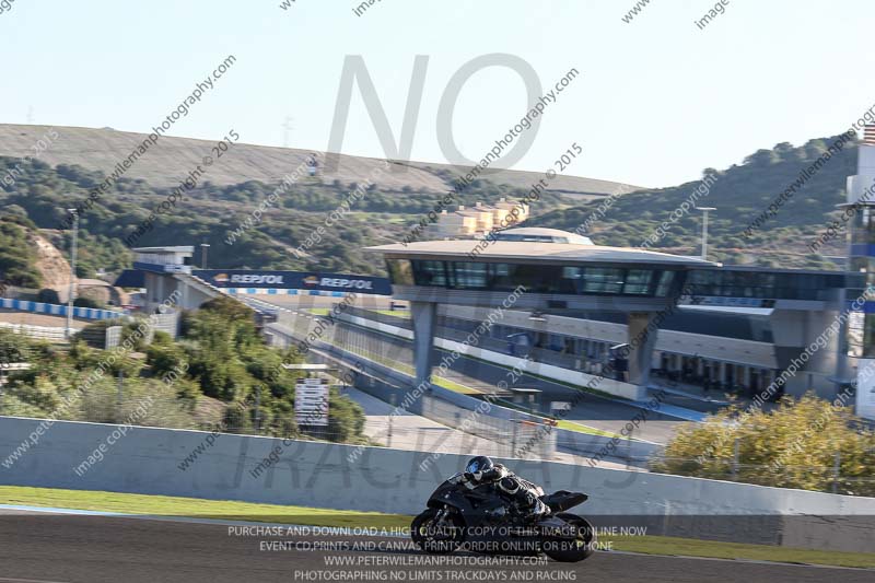 14 to 16th november 2015;Jerez;event digital images;motorbikes;no limits;peter wileman photography;trackday;trackday digital images