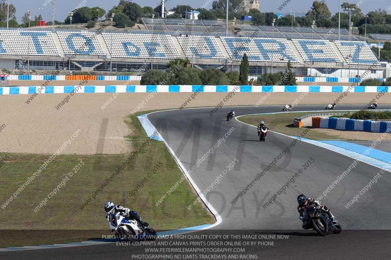 14 to 16th november 2015;Jerez;event digital images;motorbikes;no limits;peter wileman photography;trackday;trackday digital images