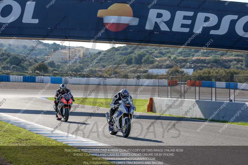 14 to 16th november 2015;Jerez;event digital images;motorbikes;no limits;peter wileman photography;trackday;trackday digital images