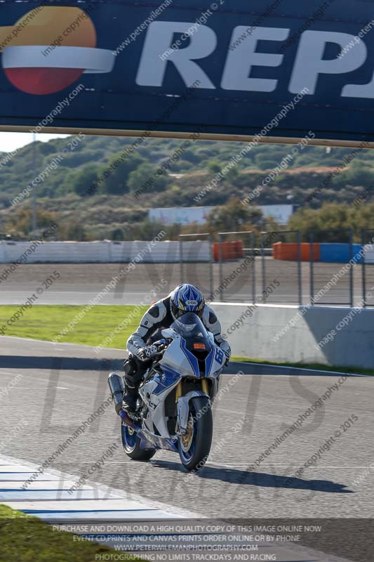 14 to 16th november 2015;Jerez;event digital images;motorbikes;no limits;peter wileman photography;trackday;trackday digital images