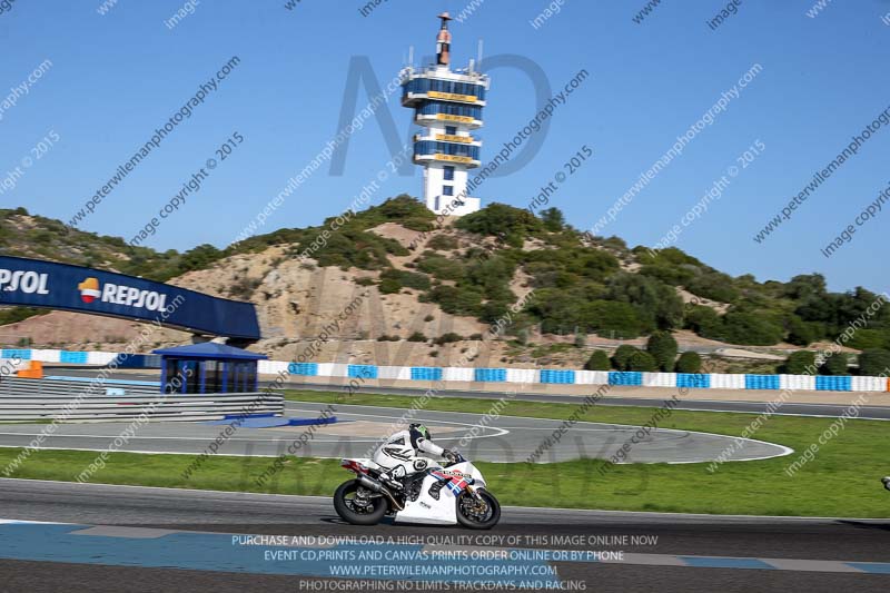 14 to 16th november 2015;Jerez;event digital images;motorbikes;no limits;peter wileman photography;trackday;trackday digital images