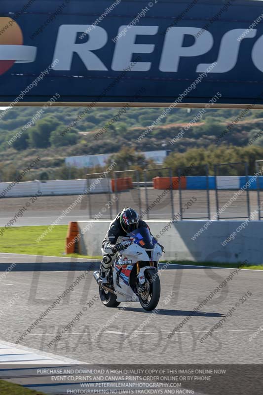 14 to 16th november 2015;Jerez;event digital images;motorbikes;no limits;peter wileman photography;trackday;trackday digital images