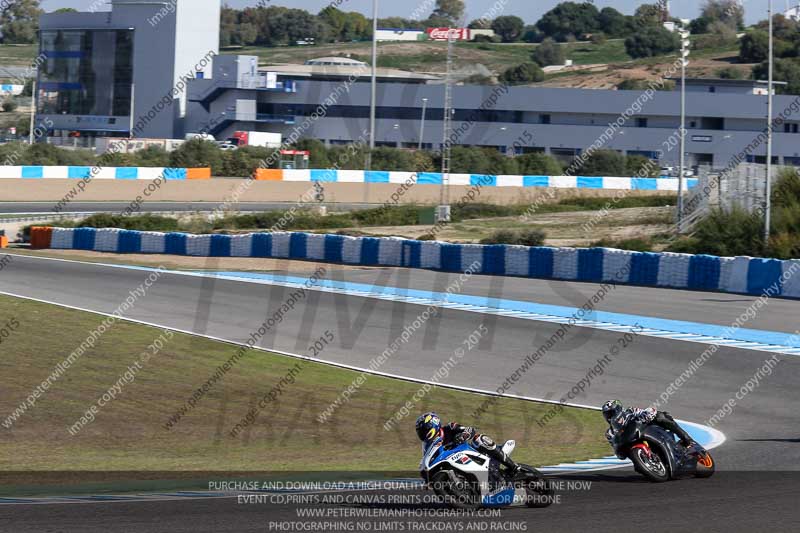 14 to 16th november 2015;Jerez;event digital images;motorbikes;no limits;peter wileman photography;trackday;trackday digital images