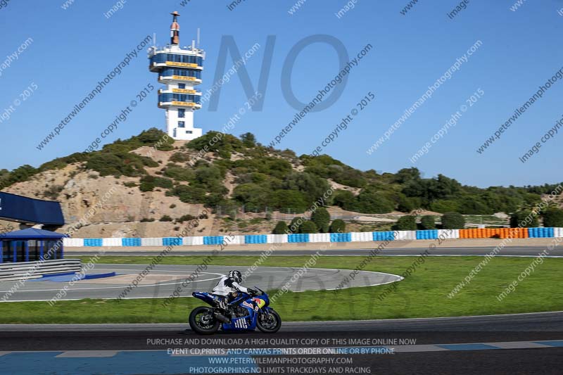 14 to 16th november 2015;Jerez;event digital images;motorbikes;no limits;peter wileman photography;trackday;trackday digital images