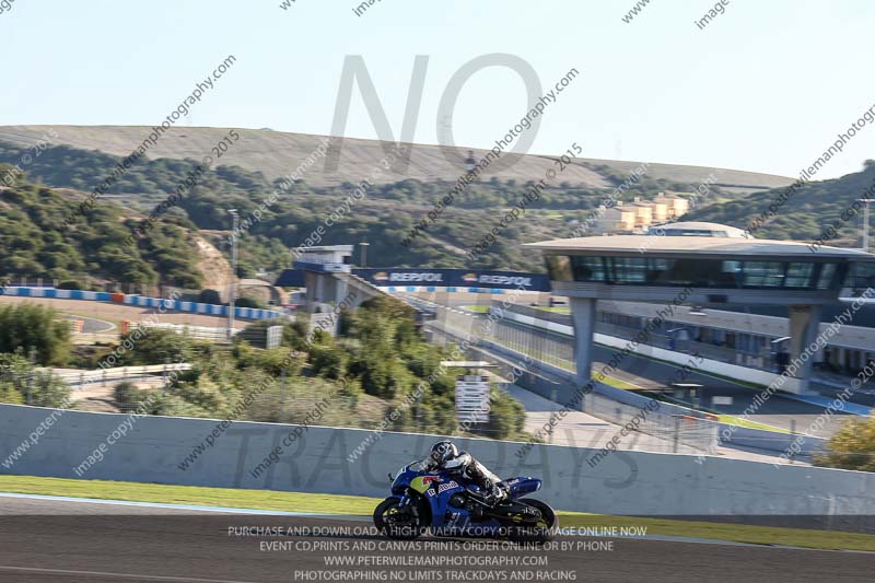 14 to 16th november 2015;Jerez;event digital images;motorbikes;no limits;peter wileman photography;trackday;trackday digital images