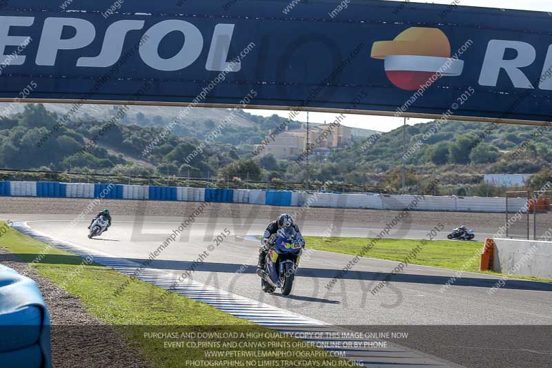 14 to 16th november 2015;Jerez;event digital images;motorbikes;no limits;peter wileman photography;trackday;trackday digital images