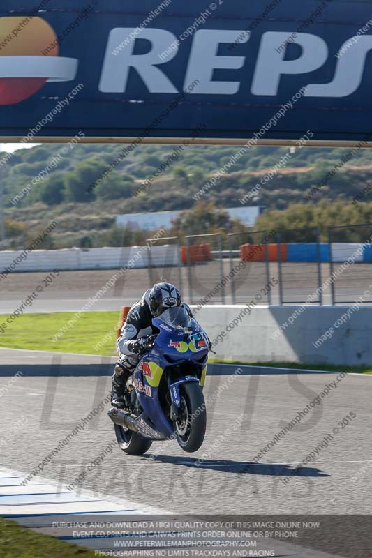 14 to 16th november 2015;Jerez;event digital images;motorbikes;no limits;peter wileman photography;trackday;trackday digital images