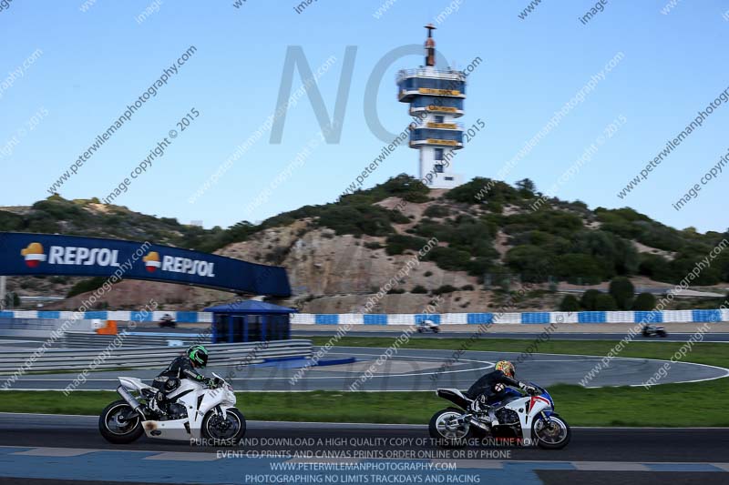 14 to 16th november 2015;Jerez;event digital images;motorbikes;no limits;peter wileman photography;trackday;trackday digital images