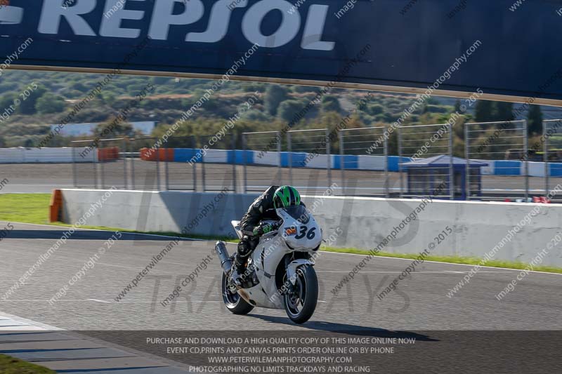 14 to 16th november 2015;Jerez;event digital images;motorbikes;no limits;peter wileman photography;trackday;trackday digital images