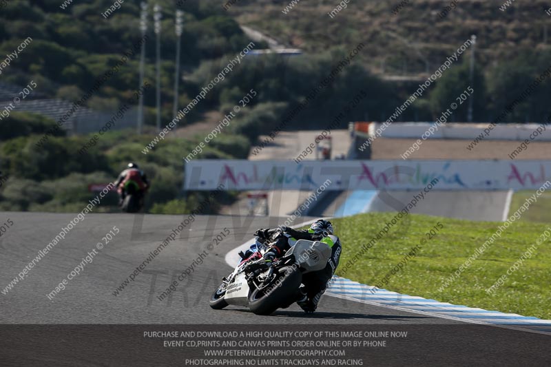 14 to 16th november 2015;Jerez;event digital images;motorbikes;no limits;peter wileman photography;trackday;trackday digital images