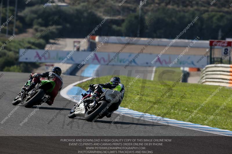 14 to 16th november 2015;Jerez;event digital images;motorbikes;no limits;peter wileman photography;trackday;trackday digital images