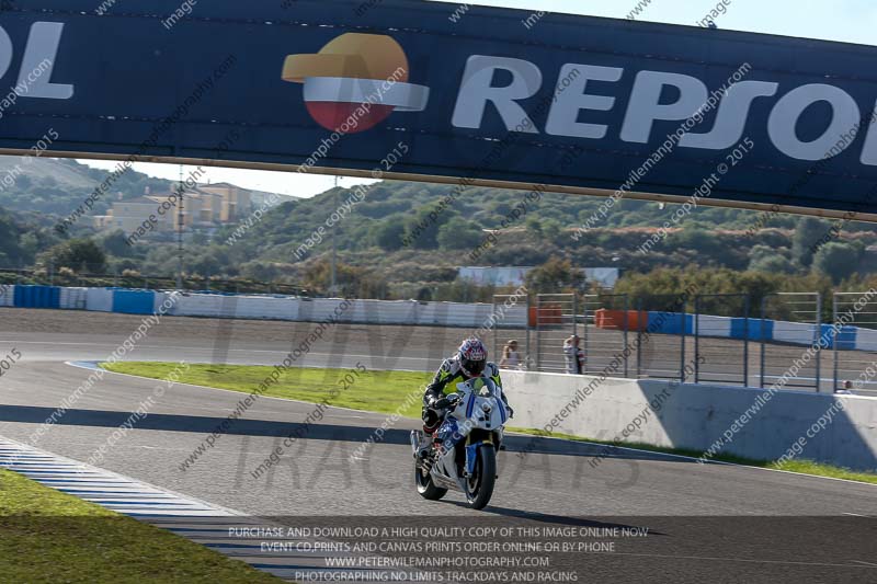 14 to 16th november 2015;Jerez;event digital images;motorbikes;no limits;peter wileman photography;trackday;trackday digital images