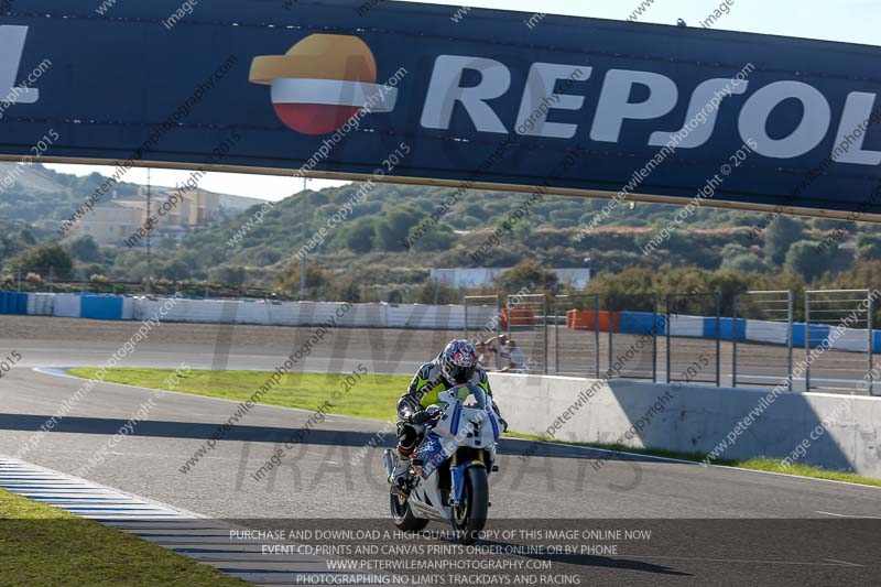 14 to 16th november 2015;Jerez;event digital images;motorbikes;no limits;peter wileman photography;trackday;trackday digital images