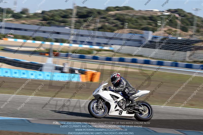 14 to 16th november 2015;Jerez;event digital images;motorbikes;no limits;peter wileman photography;trackday;trackday digital images