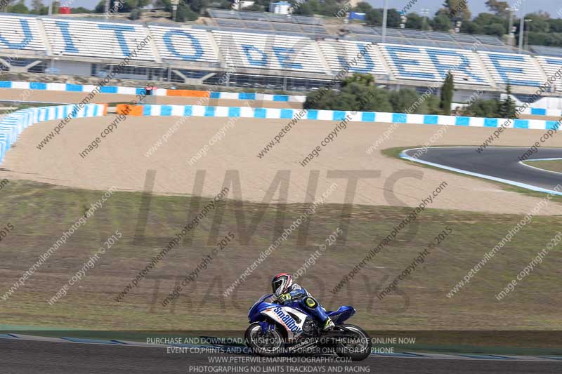 14 to 16th november 2015;Jerez;event digital images;motorbikes;no limits;peter wileman photography;trackday;trackday digital images