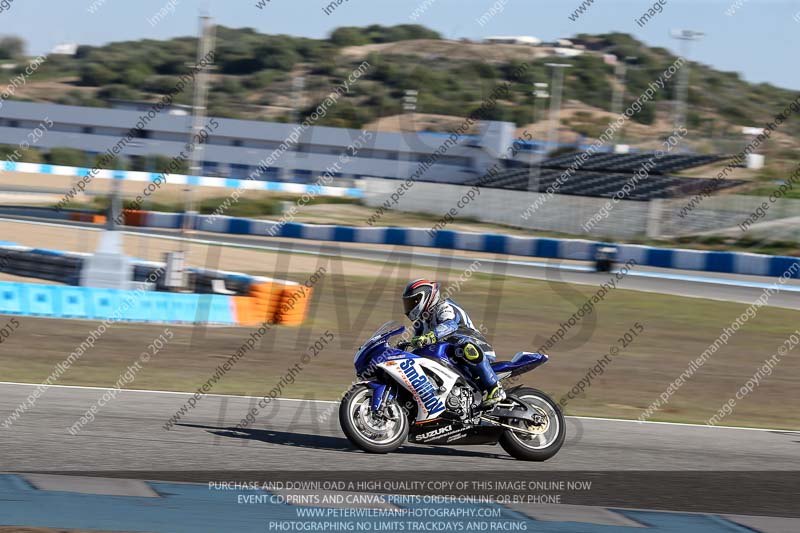 14 to 16th november 2015;Jerez;event digital images;motorbikes;no limits;peter wileman photography;trackday;trackday digital images