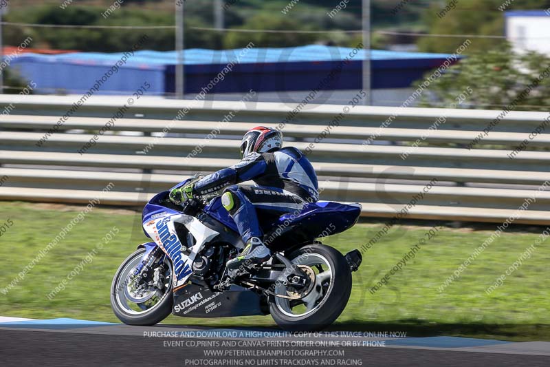 14 to 16th november 2015;Jerez;event digital images;motorbikes;no limits;peter wileman photography;trackday;trackday digital images