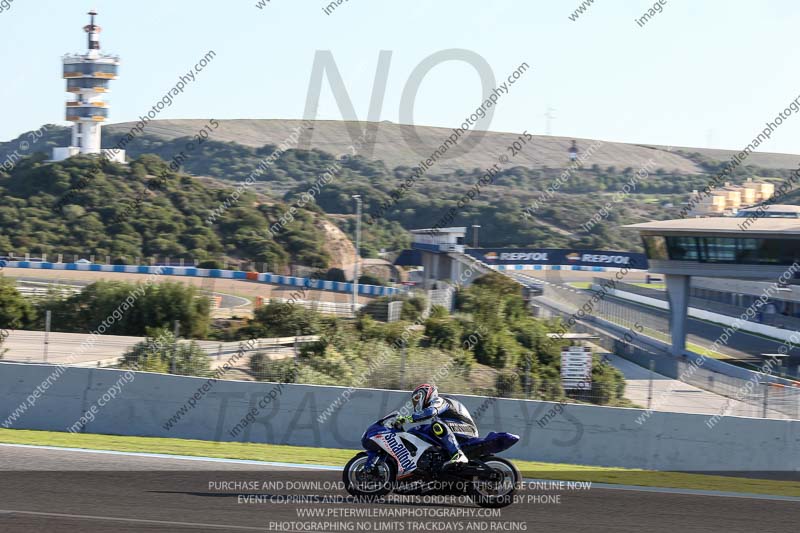 14 to 16th november 2015;Jerez;event digital images;motorbikes;no limits;peter wileman photography;trackday;trackday digital images