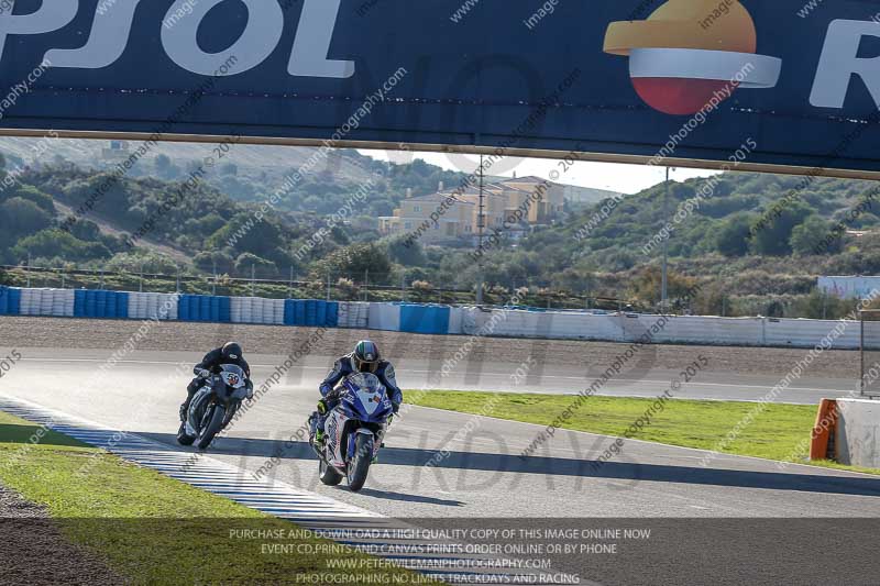 14 to 16th november 2015;Jerez;event digital images;motorbikes;no limits;peter wileman photography;trackday;trackday digital images