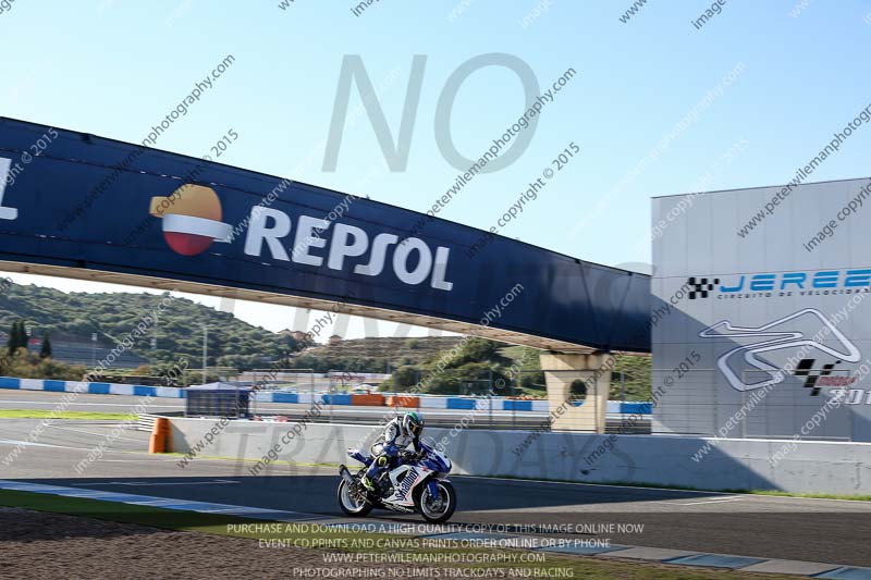 14 to 16th november 2015;Jerez;event digital images;motorbikes;no limits;peter wileman photography;trackday;trackday digital images