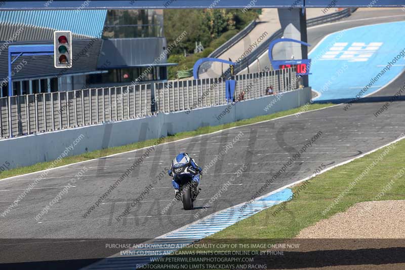 14 to 16th november 2015;Jerez;event digital images;motorbikes;no limits;peter wileman photography;trackday;trackday digital images