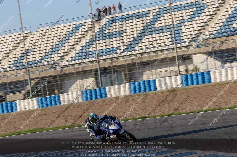 14 to 16th november 2015;Jerez;event digital images;motorbikes;no limits;peter wileman photography;trackday;trackday digital images