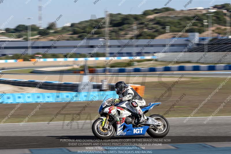 14 to 16th november 2015;Jerez;event digital images;motorbikes;no limits;peter wileman photography;trackday;trackday digital images