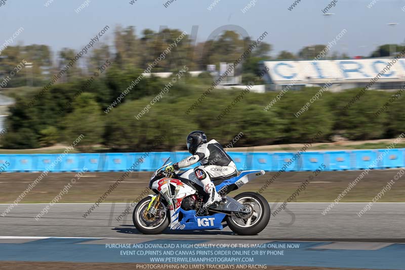 14 to 16th november 2015;Jerez;event digital images;motorbikes;no limits;peter wileman photography;trackday;trackday digital images