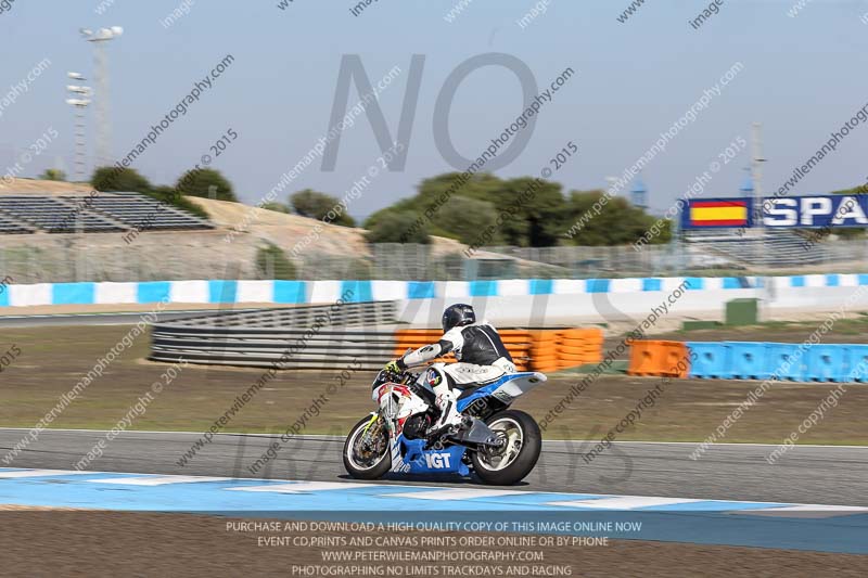 14 to 16th november 2015;Jerez;event digital images;motorbikes;no limits;peter wileman photography;trackday;trackday digital images