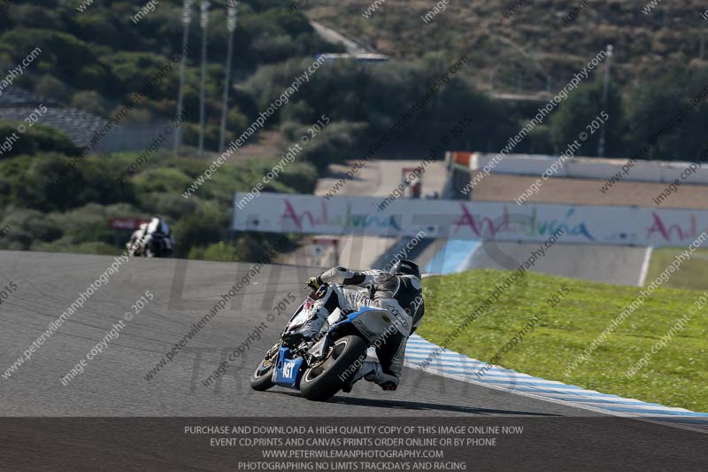 14 to 16th november 2015;Jerez;event digital images;motorbikes;no limits;peter wileman photography;trackday;trackday digital images