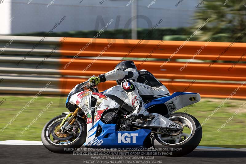 14 to 16th november 2015;Jerez;event digital images;motorbikes;no limits;peter wileman photography;trackday;trackday digital images