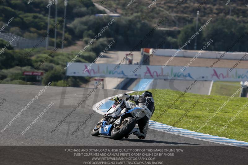 14 to 16th november 2015;Jerez;event digital images;motorbikes;no limits;peter wileman photography;trackday;trackday digital images