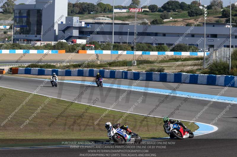 14 to 16th november 2015;Jerez;event digital images;motorbikes;no limits;peter wileman photography;trackday;trackday digital images