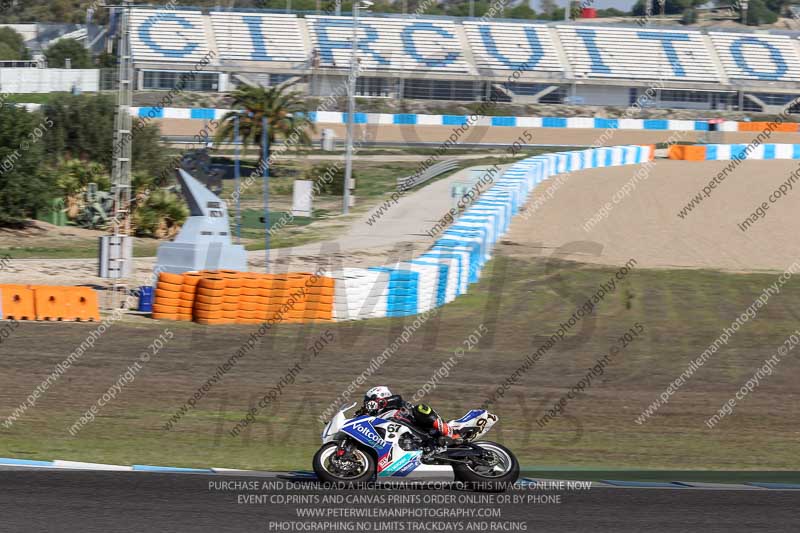 14 to 16th november 2015;Jerez;event digital images;motorbikes;no limits;peter wileman photography;trackday;trackday digital images