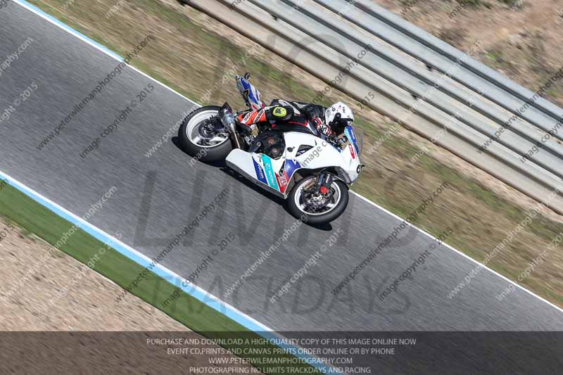 14 to 16th november 2015;Jerez;event digital images;motorbikes;no limits;peter wileman photography;trackday;trackday digital images