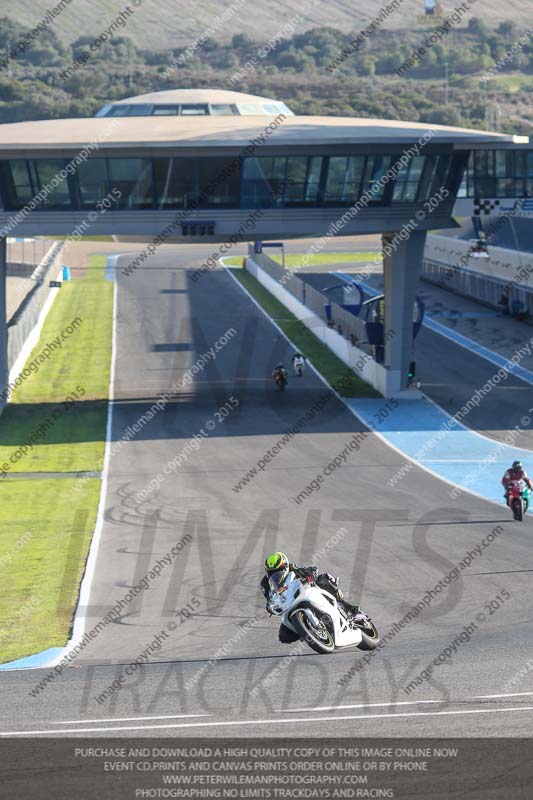 14 to 16th november 2015;Jerez;event digital images;motorbikes;no limits;peter wileman photography;trackday;trackday digital images