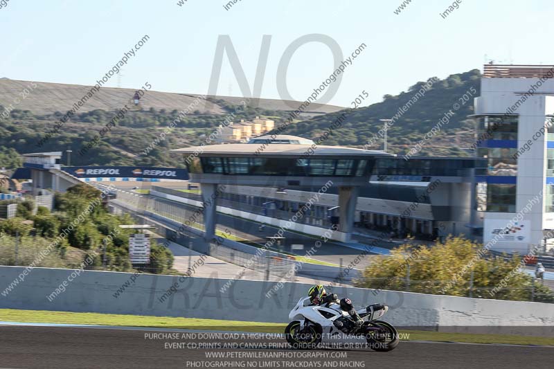 14 to 16th november 2015;Jerez;event digital images;motorbikes;no limits;peter wileman photography;trackday;trackday digital images