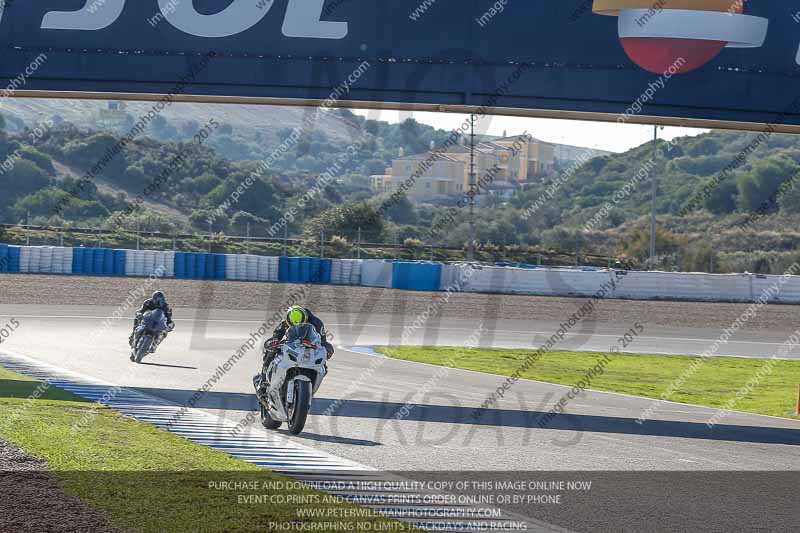 14 to 16th november 2015;Jerez;event digital images;motorbikes;no limits;peter wileman photography;trackday;trackday digital images