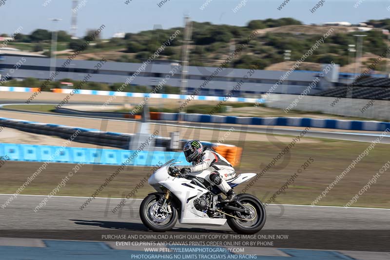 14 to 16th november 2015;Jerez;event digital images;motorbikes;no limits;peter wileman photography;trackday;trackday digital images